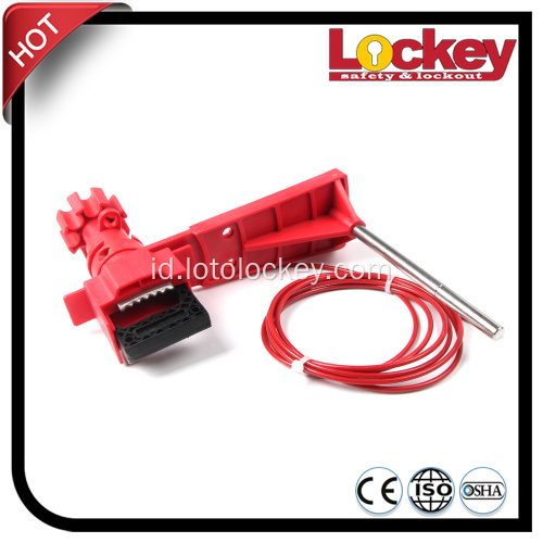 Universal Valve Lockout dengan One Blocking Arm